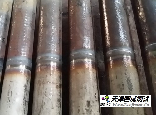 高溫再熱器過(guò)渡管|Ф57×9mm SA-213T91/SA-213TP347H組合焊接而成，管長(zhǎng)各300mm，總長(zhǎng)600mm